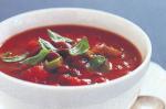 Mexican Mexican Bean And Capsicum Soup Recipe Appetizer