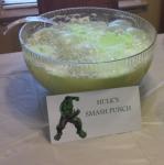 American Emerald Green Punch Dessert