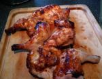 American Grilled Game Hens With Citrus Ginger and Soy BBQ Grill