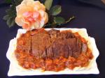 American Crock Pot Beef Roast With Tomato Madeira Sauce Dinner