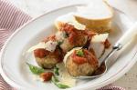 Italian Italianstyle Meatballs Recipe Appetizer