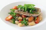 Veal With Butter Bean and Salsa Verde Salad Recipe recipe
