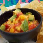 American Guacamole with Mango and Morr Appetizer