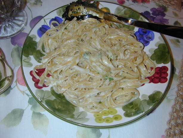 American Lemon Cream Fettuccini Dinner