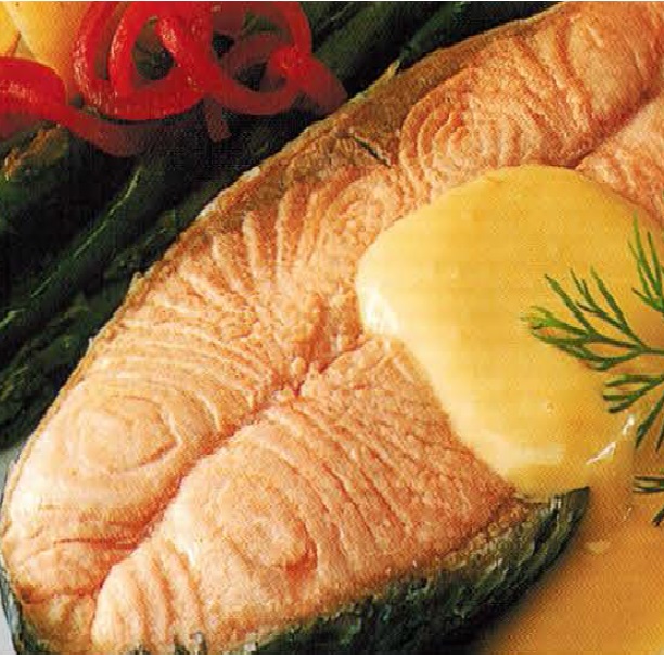 British Poached Atlantic Salmon Dinner