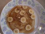 American Fluffy Vegan Pancakes Breakfast