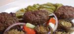 American Kabab kebabs or Middle Eastern Skewers BBQ Grill