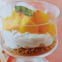 Canadian Peach Pilrfait Dessert