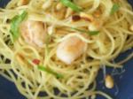 Italian Angel Hair with Shrimp Basil and Toasted Pine Nuts Dinner