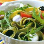 Italian Green Pasta Salad Italian Art Appetizer