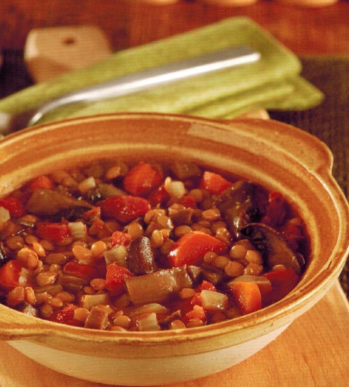 Canadian Lentil and Portobello Soup Soup