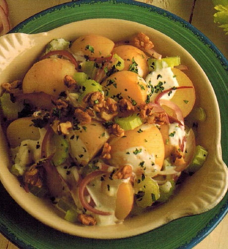 Canadian Potatoes with Bleu Cheese and Walnuts Dinner