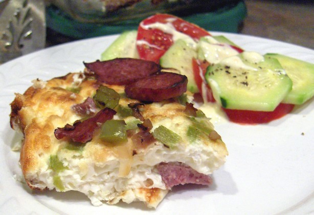 American Low Cal Sausage Egg Casserole Appetizer