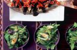 American Asian Cress Salad With Sweet Chilli Dressing Recipe Dessert