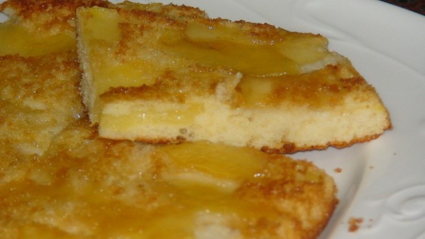 American Apple Upside Down Cake 4 Dessert