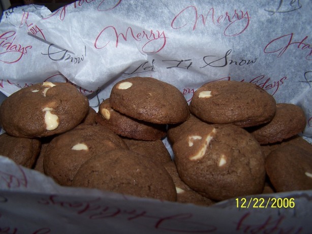 American White Chip Chocolate Cookies Dessert