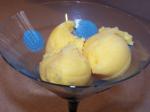 American Delicious Orange Sherbet no Ice Cream Machine Dessert