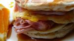 Leftover Pancake Breakfast Sandwich Recipe recipe