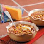 American Slowcooked Chicken Chili Appetizer