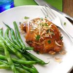 American Slowcooked Coconut Chicken Dinner