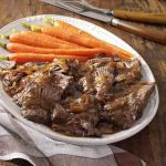 American Slowcooked Coffee Pot Roast Appetizer