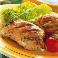 Lime Chicken with Mint recipe