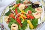 American Tortellini Spinach Salad With Sesame Dressing Appetizer