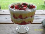 American Strawberry Trifle diabetic Dessert