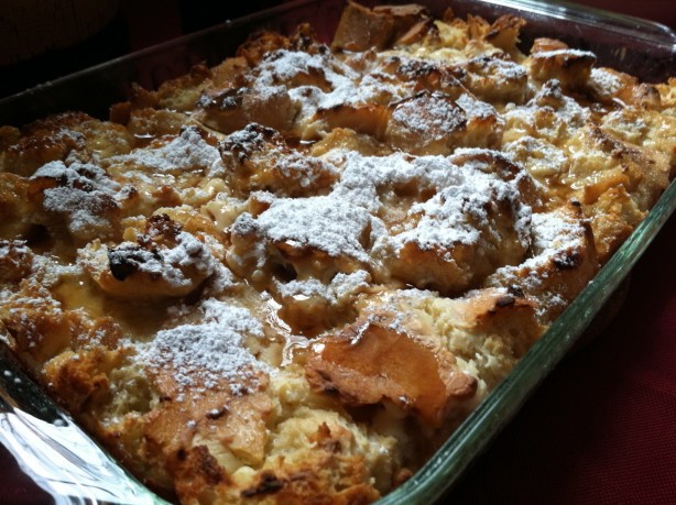 French Maple Cream Cheese French Toast Casserole Dessert