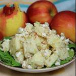 American Apple Salad with Ricotta Appetizer