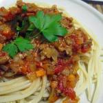 American Simple Pasta Sauce with Minced Appetizer