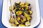 American Baked Zucchini With Lemon And Mint Recipe Appetizer
