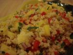 American Spicy Tropical Couscous Salad Appetizer