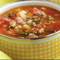 Canadian Bean with Sausage Soup Soup