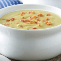 Canadian Creamy Bacon and Pea Soup Soup