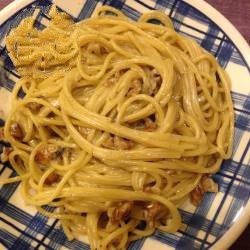 British Pasta with Gorgonzola Cheese Sauce Dinner