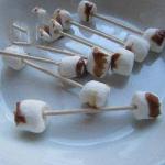 British Cottonwool Balls with Disgust Effect for Halloween Dessert