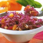 American Cabbage Salad with Oranges and Mandarins Appetizer