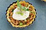 American Poached Egg And Bacon Pies Recipe Appetizer