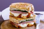 American Cheesy Panfried Corned Beef Sandwiches Recipe Appetizer