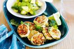 British Corn and Chive Fritters Recipe Appetizer