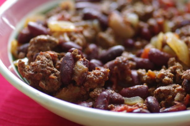 American Debbies Crock Pot Chili Dinner