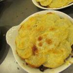American Au Gratin of Potatoes and Beef Appetizer