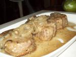 American Obies Smothered Pork Chops Appetizer
