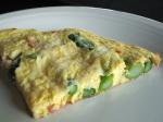 American Frittata With Asparagus Canadian Bacon and Parmesan Appetizer