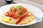 American Fish Fennel And Tomato Spaghetti Recipe Appetizer
