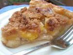 American Peach Streusel Pie 1 Dessert