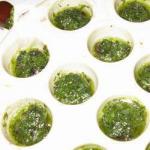 American Escargots with Herbs and Garlic Appetizer