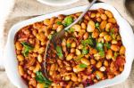 American Spiced Ovenbaked Beans With Pancetta Recipe Dessert