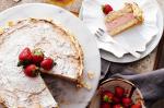 American Strawberry Mousse Cake Recipe Dessert